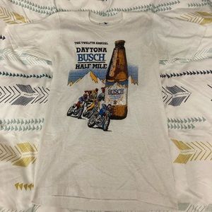 Vintage 1980’s Daytona Beach Busch Beer Tee, Women’s XS.
